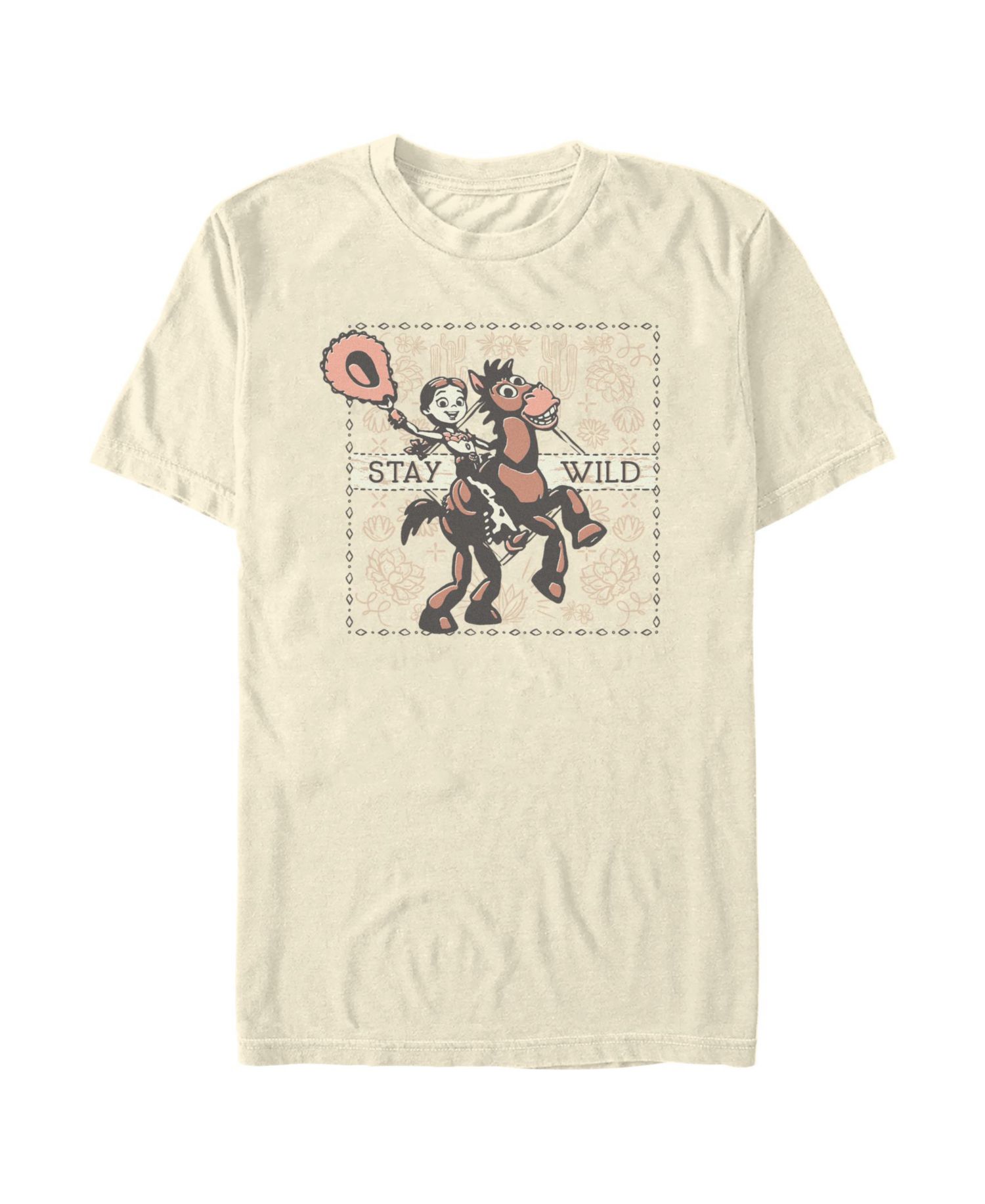 Men's Disney Pixar Toy Story Jessie Stay Wild Cowgirl Graphic T-Shirt