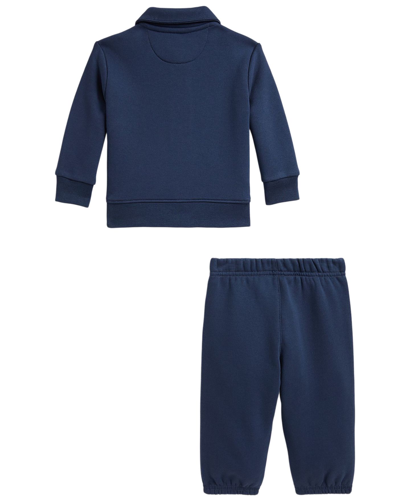 Комплект Polo Ralph Lauren Polo Sportsman для мальчика: флисовый свитшот и брюки, цвет: Тёмно-синий — фото 2