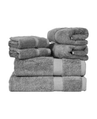 6-Piece Highly Absorbent Cotton Towels Set, Quick Dry Bath Towels for Home, Gym