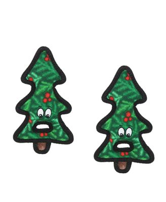 Holiday Tree Tug 2 Pack, Christmas Dog Toy