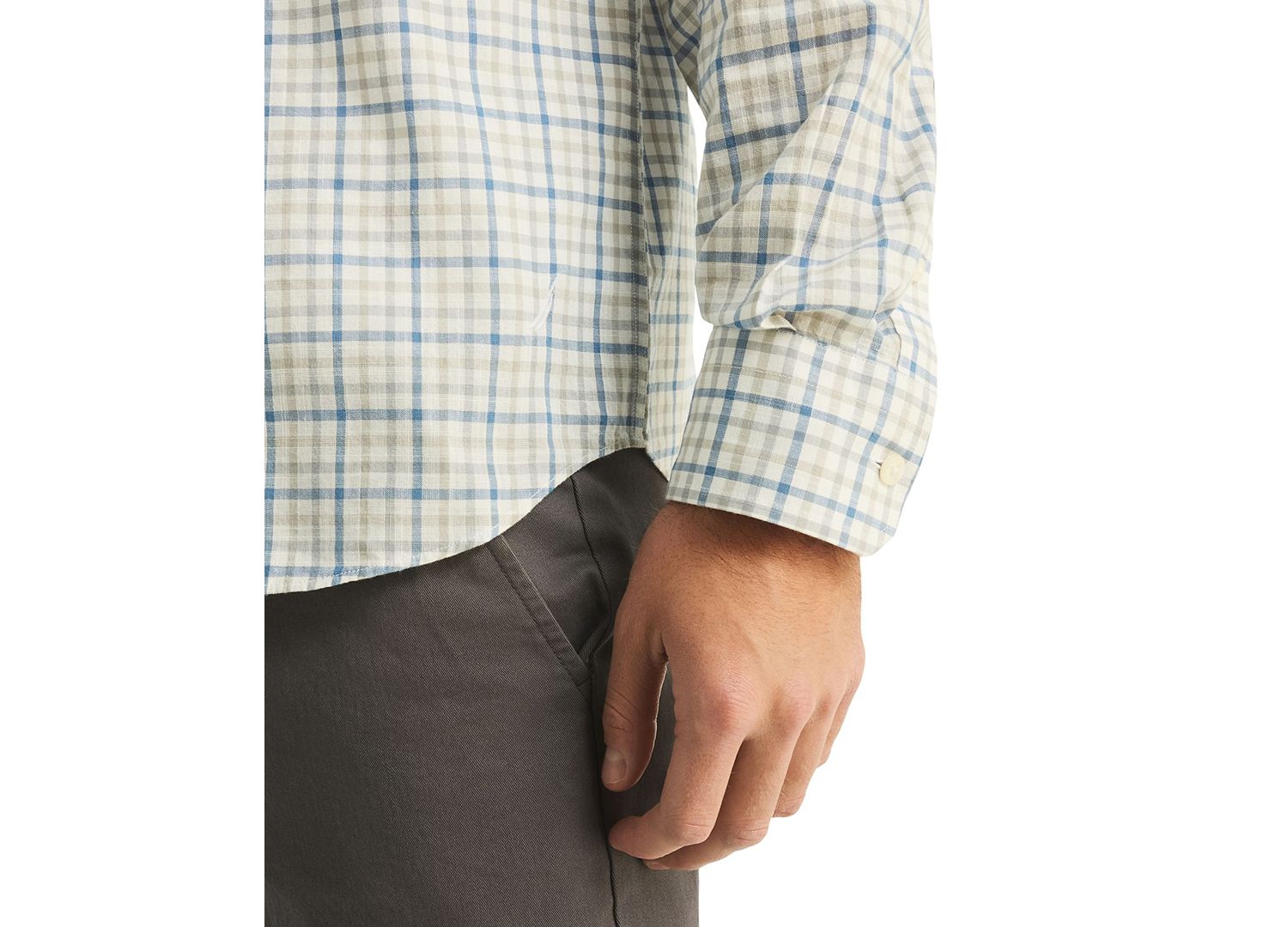 Men's Slub Long-Sleeve Shirt