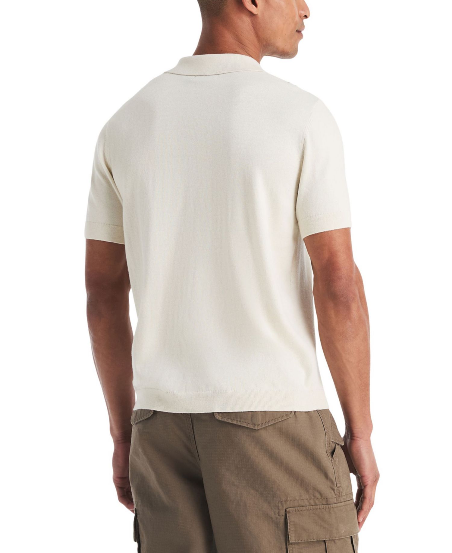 Men's Performance Jacquard Classic-Fit Polo Sweater