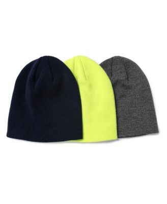 Men's 3 Pack Knit Beanie