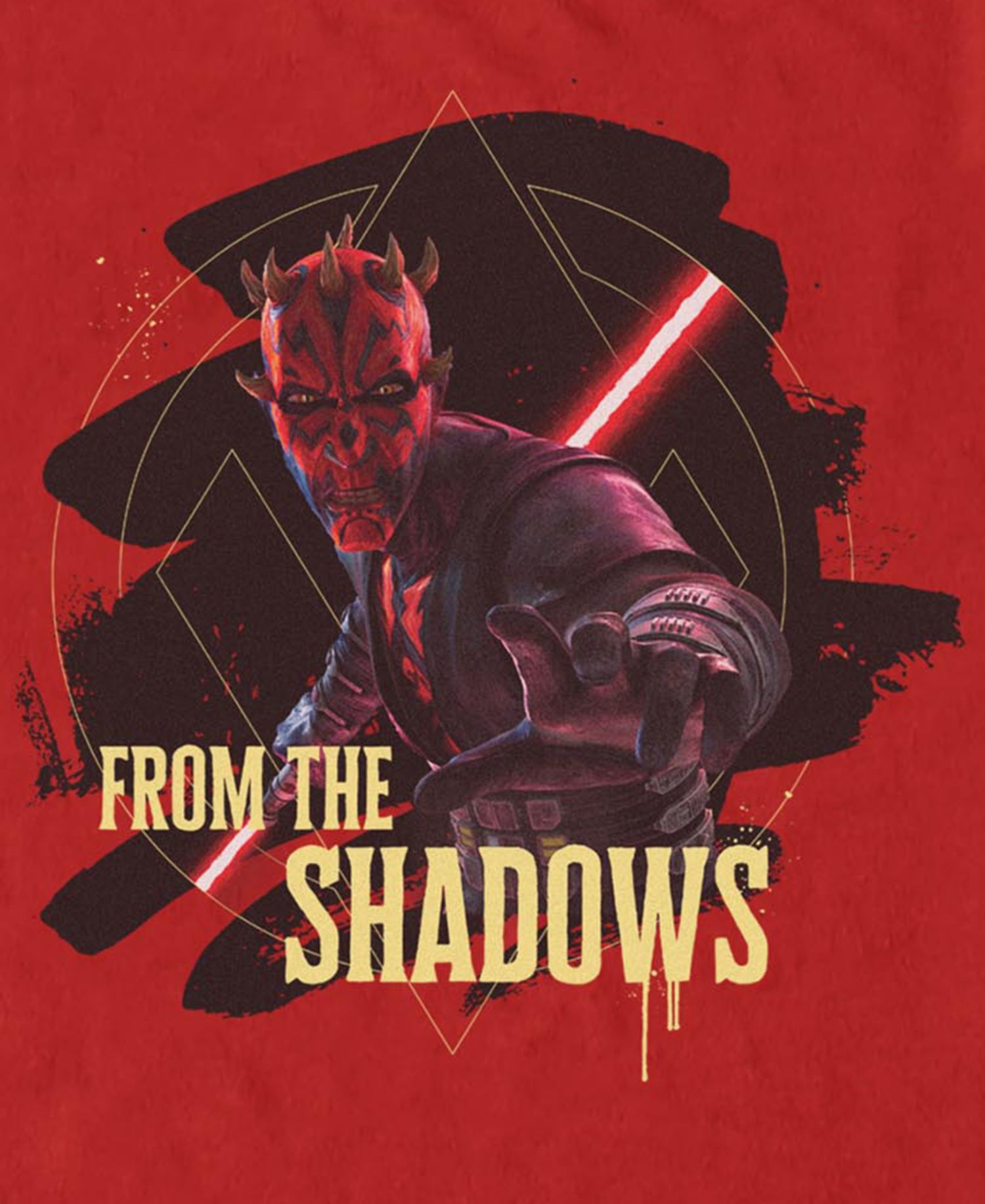 Men's Star Wars From The Shadows Graphic T-Shirt