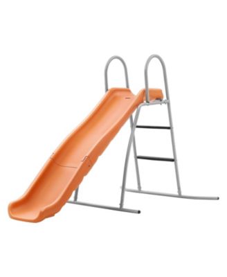 Kids Water Slide with Adjustable Sprinkler and Ground Tarp for Backyard