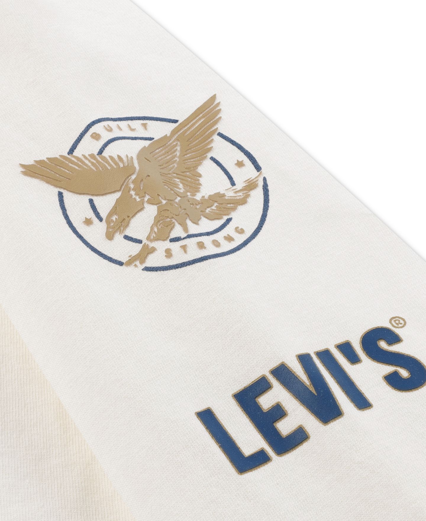 Футболка Levi's Collegiate Icons Long-Sleeve для мальчиков, цвет: Levi's Egret — фото 3