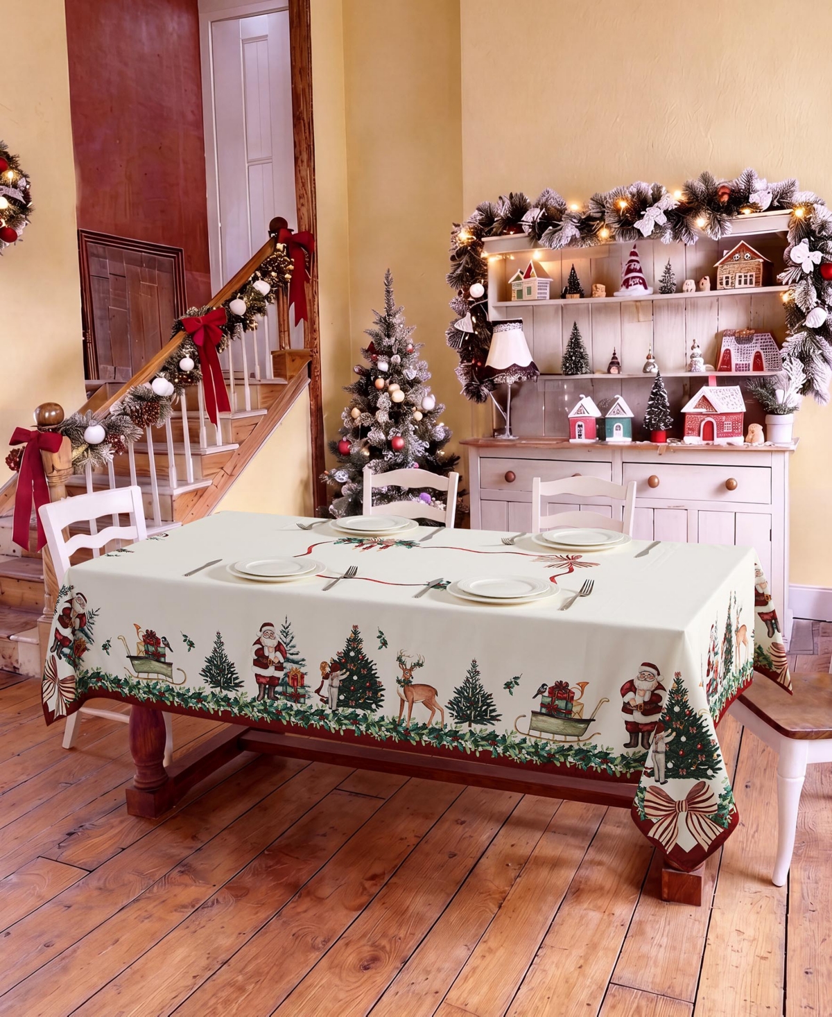 Avanti Heirloom Noel Tablecloth