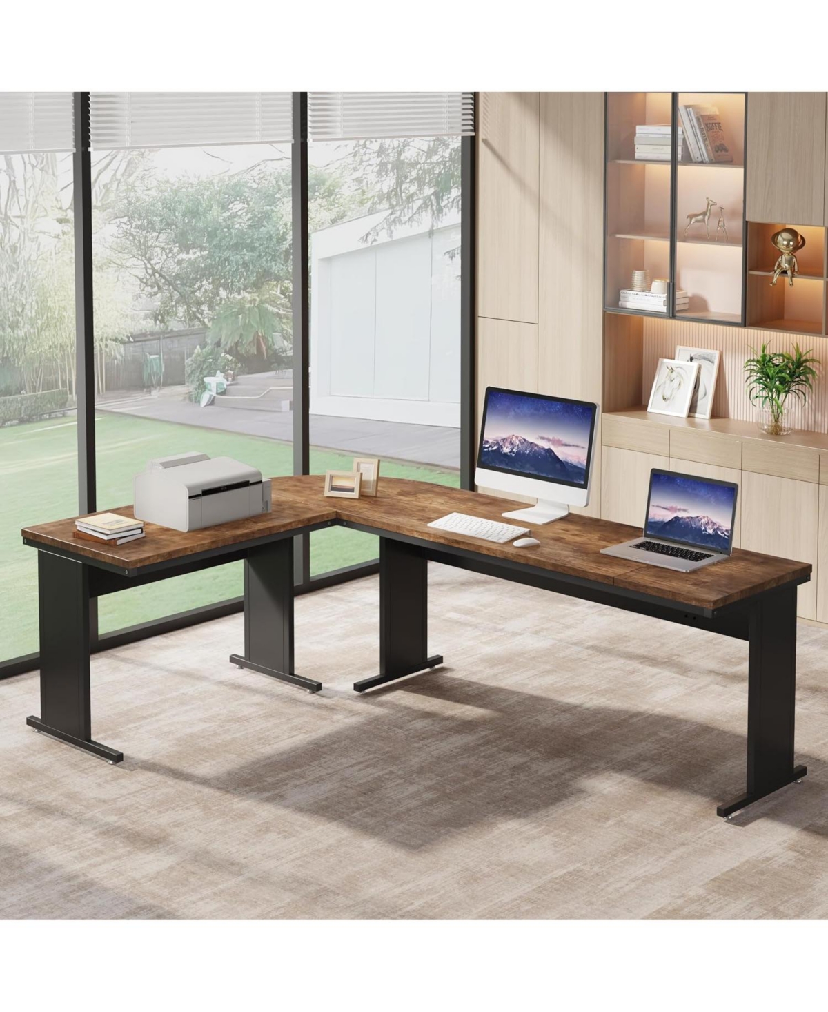 Tribesigns 83" L-Shaped Executive