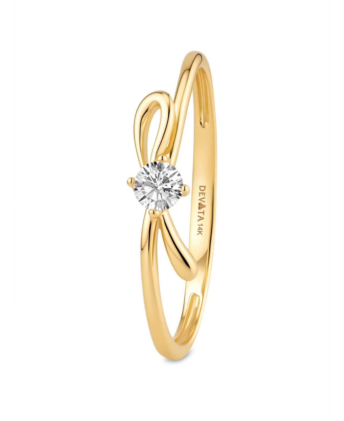 Devata Love Knot Ring 14K Gold