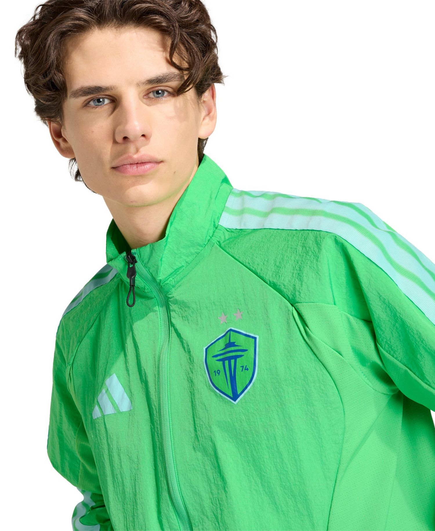 Men's Green Seattle Sounders FC 2026 Anthem Raglan Full-zip Jacket
