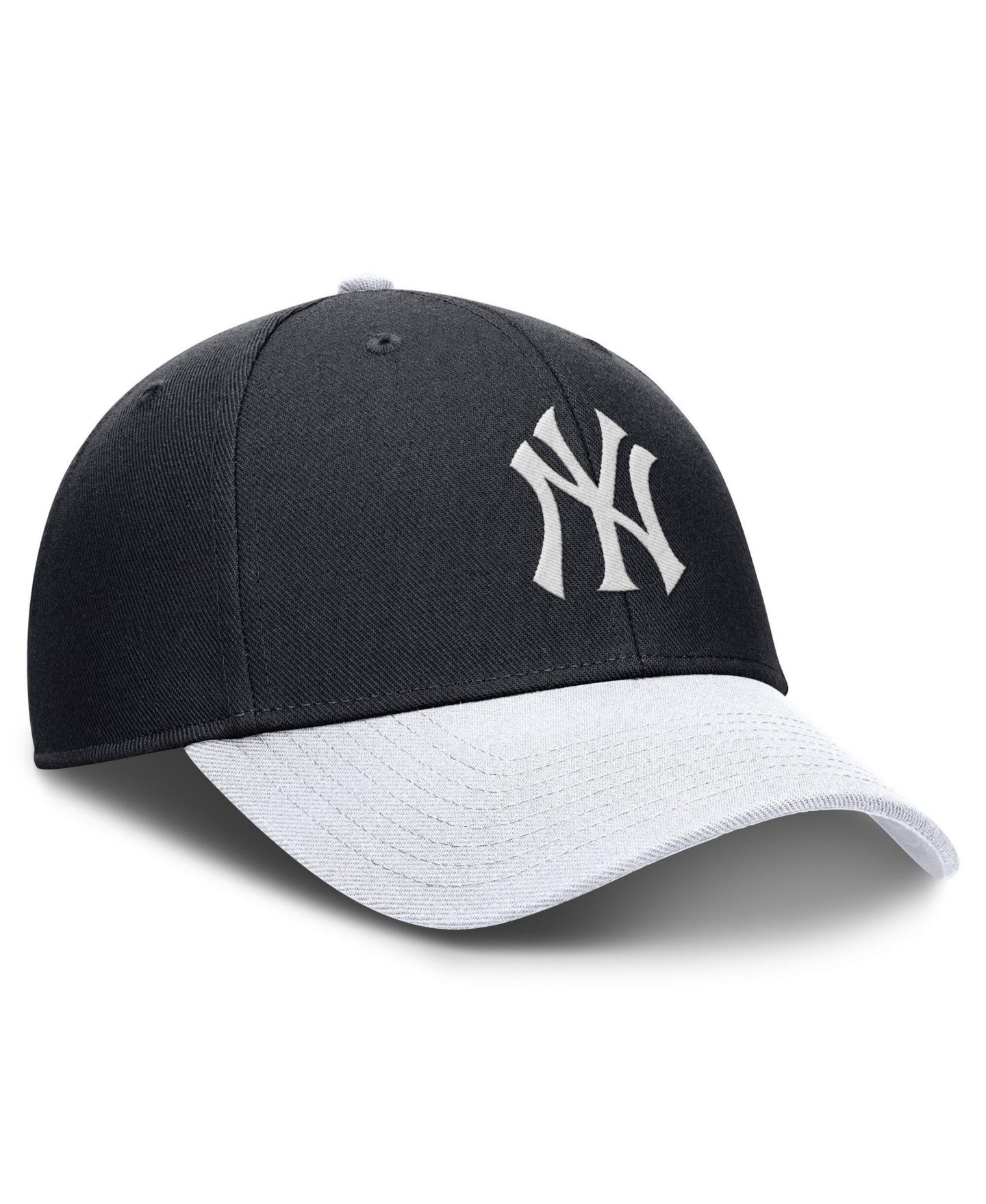 Мужская кепка Nike Navy/White New York Yankees Dri-FIT Club Adjustable Hat — фото 3