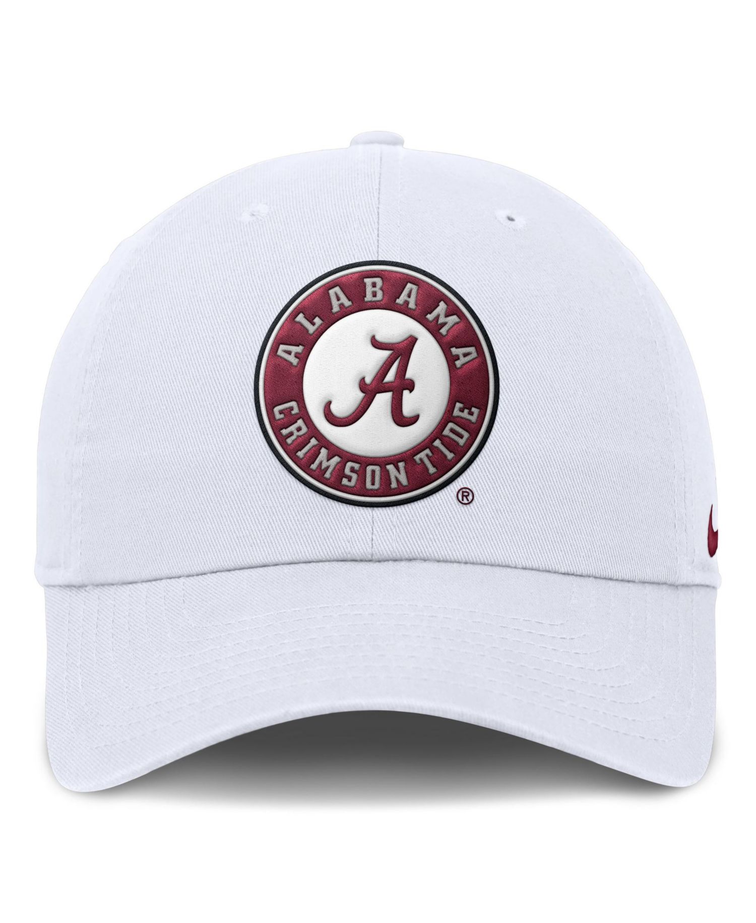 Men's White Alabama Crimson Tide Club Dri-FIT Adjustable Hat