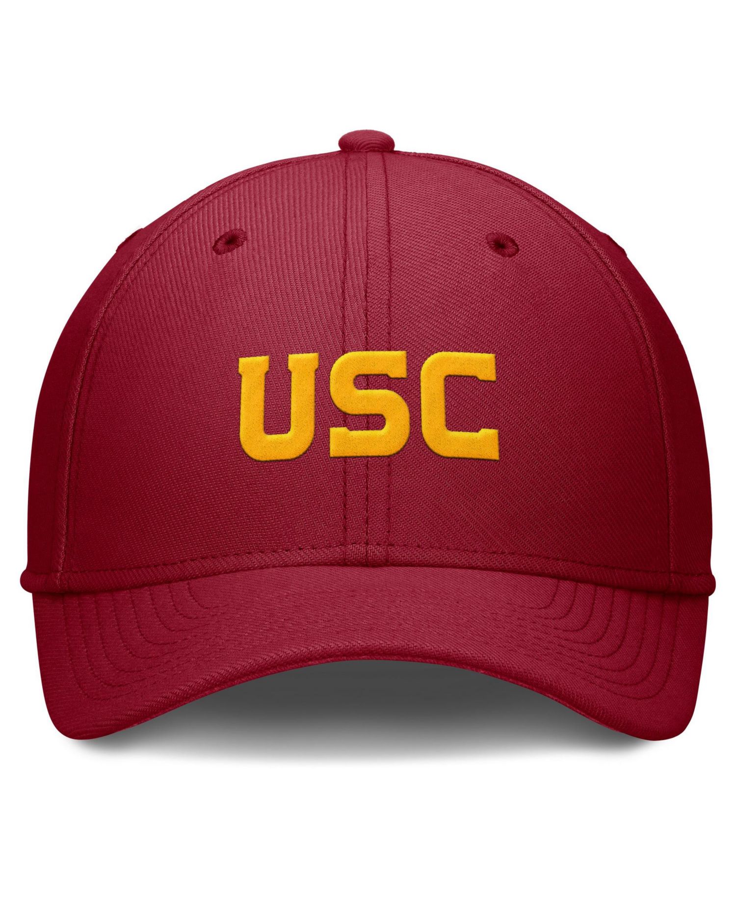 Men's Cardinal USC Trojans Rise SwooshFlex Dri-FIT Hat