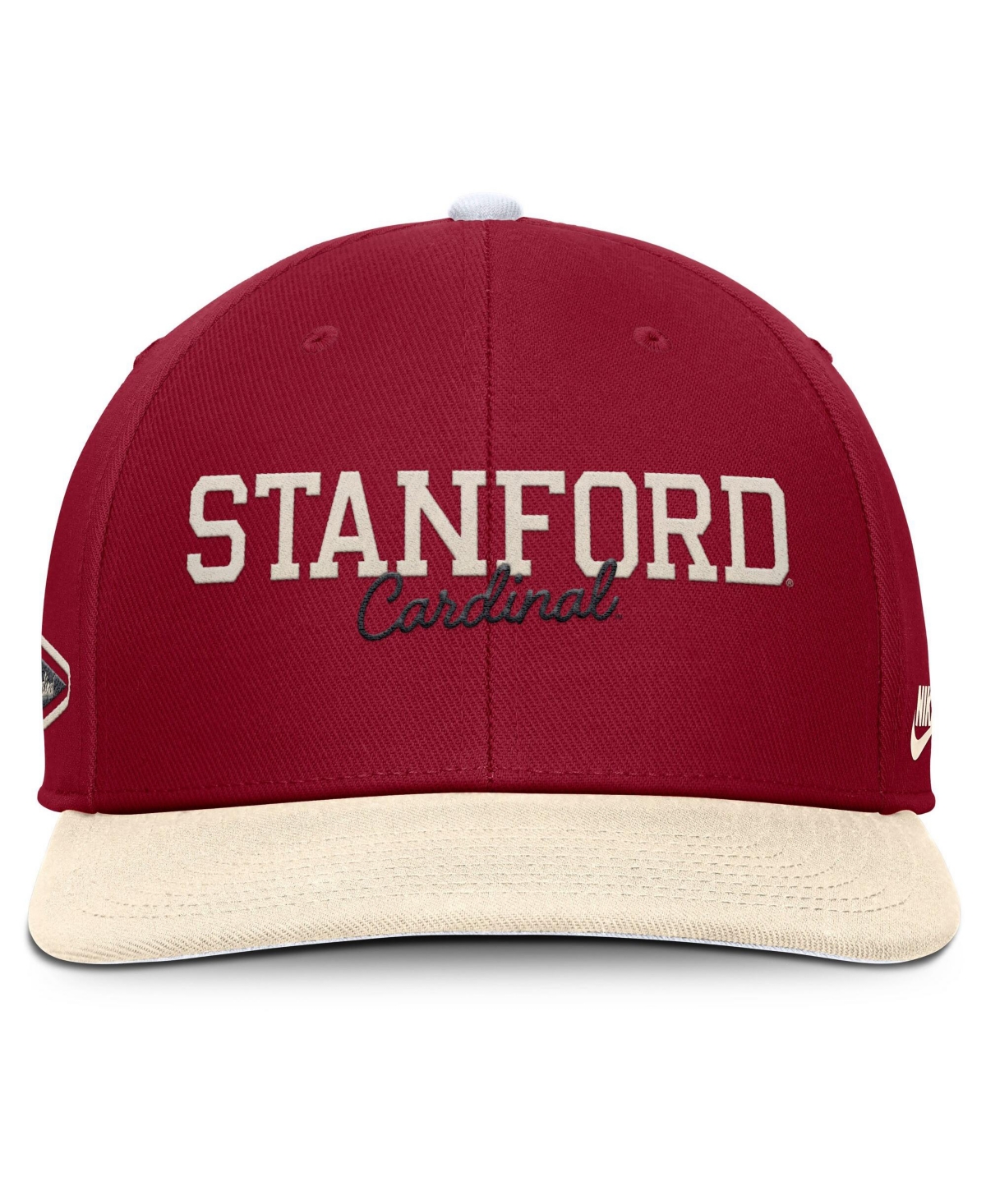 Men's Nike Cardinal/Cream Stanford Cardinal Pro Legacy Script snapback Hat