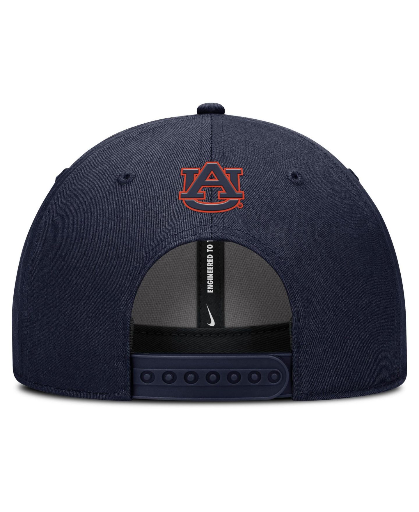 Мужская кепка Nike Navy Auburn Tigers 2025 Sideline Rise Practice Adjustable Hat — фото 4