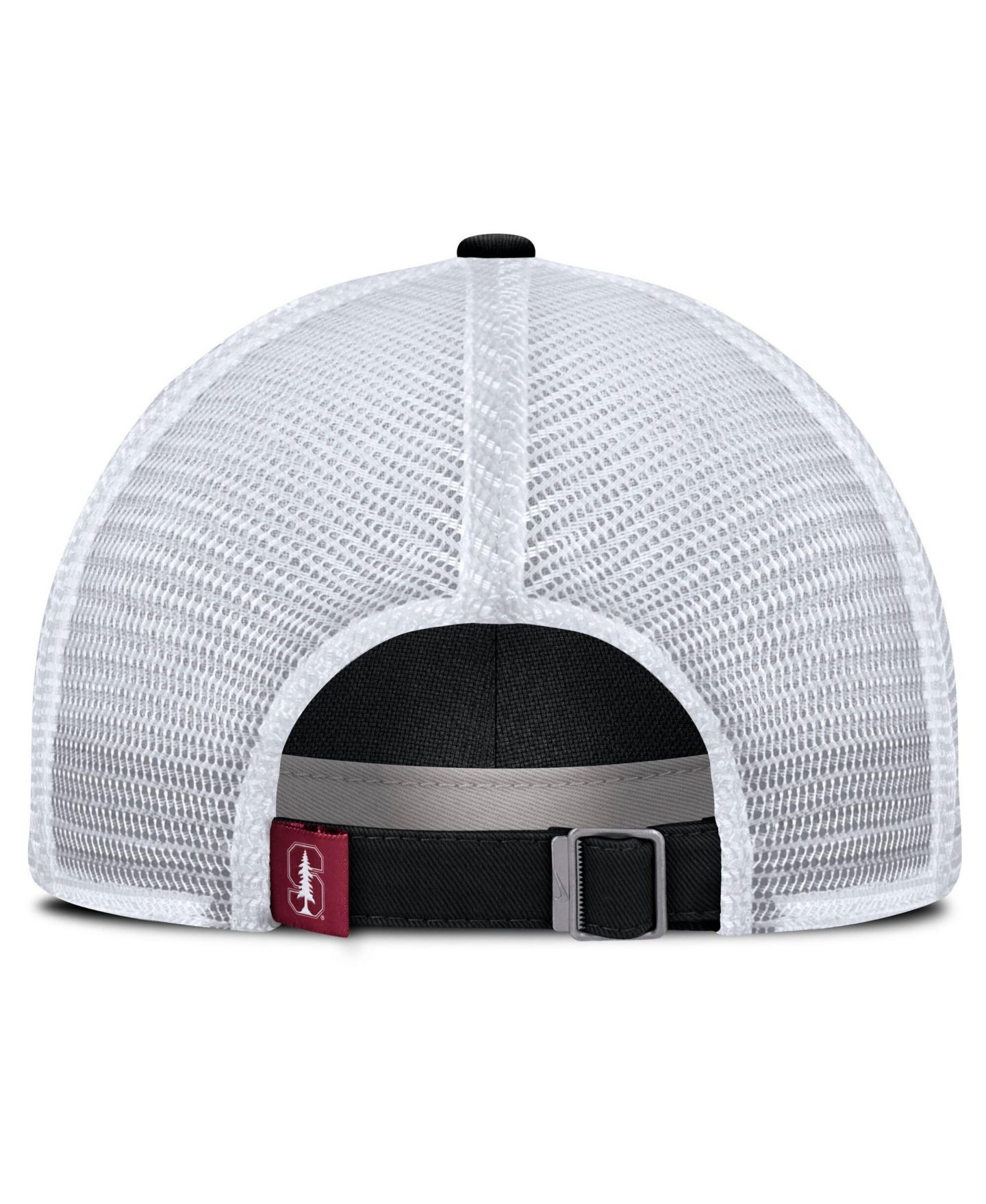 Мужская кепка Nike Black Stanford Cardinal 2025 Gameday On-Field Club Adjustable Trucker Hat — фото 4