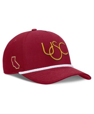 Men's and Women's Crimson USC Trojans 2026 Basketball Refresh 5-Panel Rope Rise Hat
