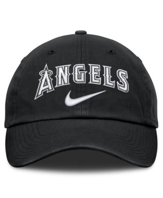 Men's Nike Black Los Angeles Angels Primetime Club Adjustable Hat