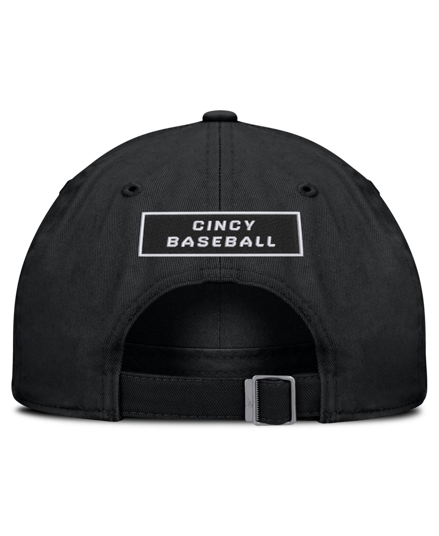 Мужская кепка Nike Black Cincinnati Reds Primetime Club Adjustable Hat — фото 4