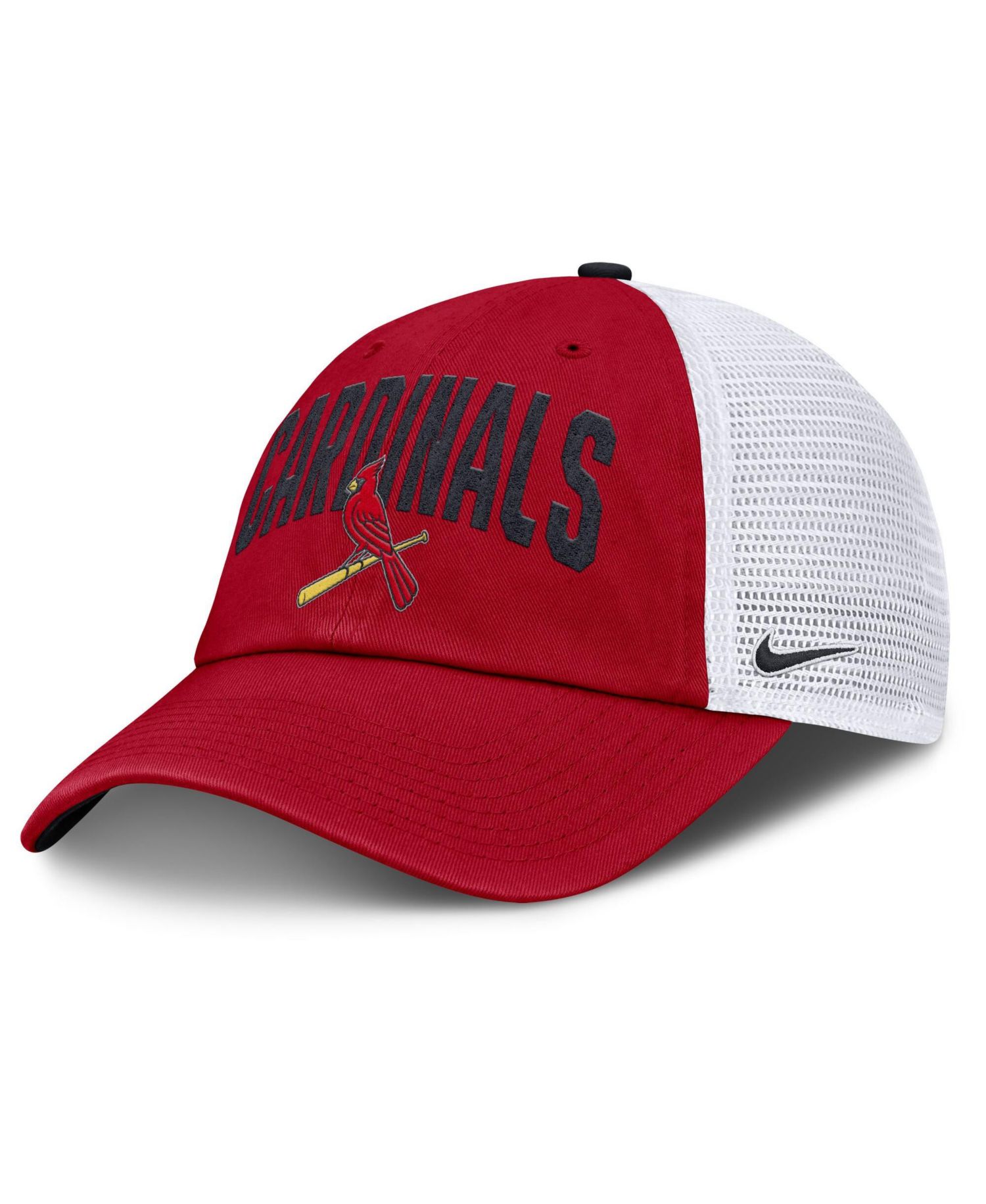 Men's Red St. Louis Cardinals Primetime Club Adjustable Trucker Hat