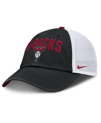 Men's Black Arizona Diamondbacks Primetime Club Adjustable Trucker Hat