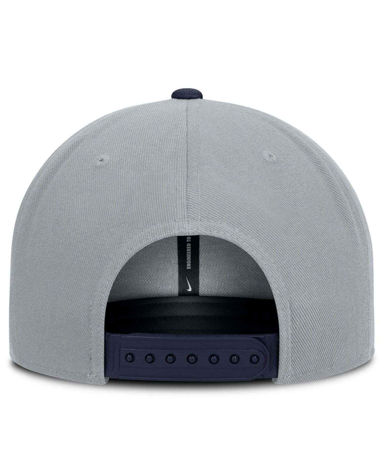 Men's Gray/Navy Tampa Bay Rays Primetime Pro Dri-FIT snapback Hat