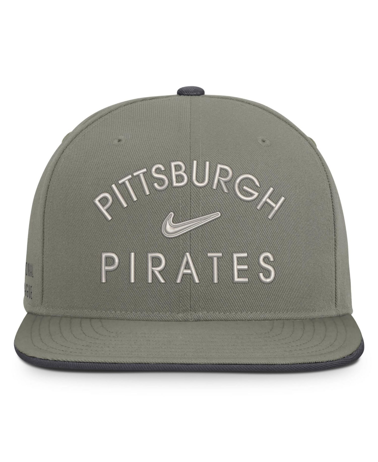 Men's Olive Pittsburgh Pirates Pro Dri-FIT snapback Hat
