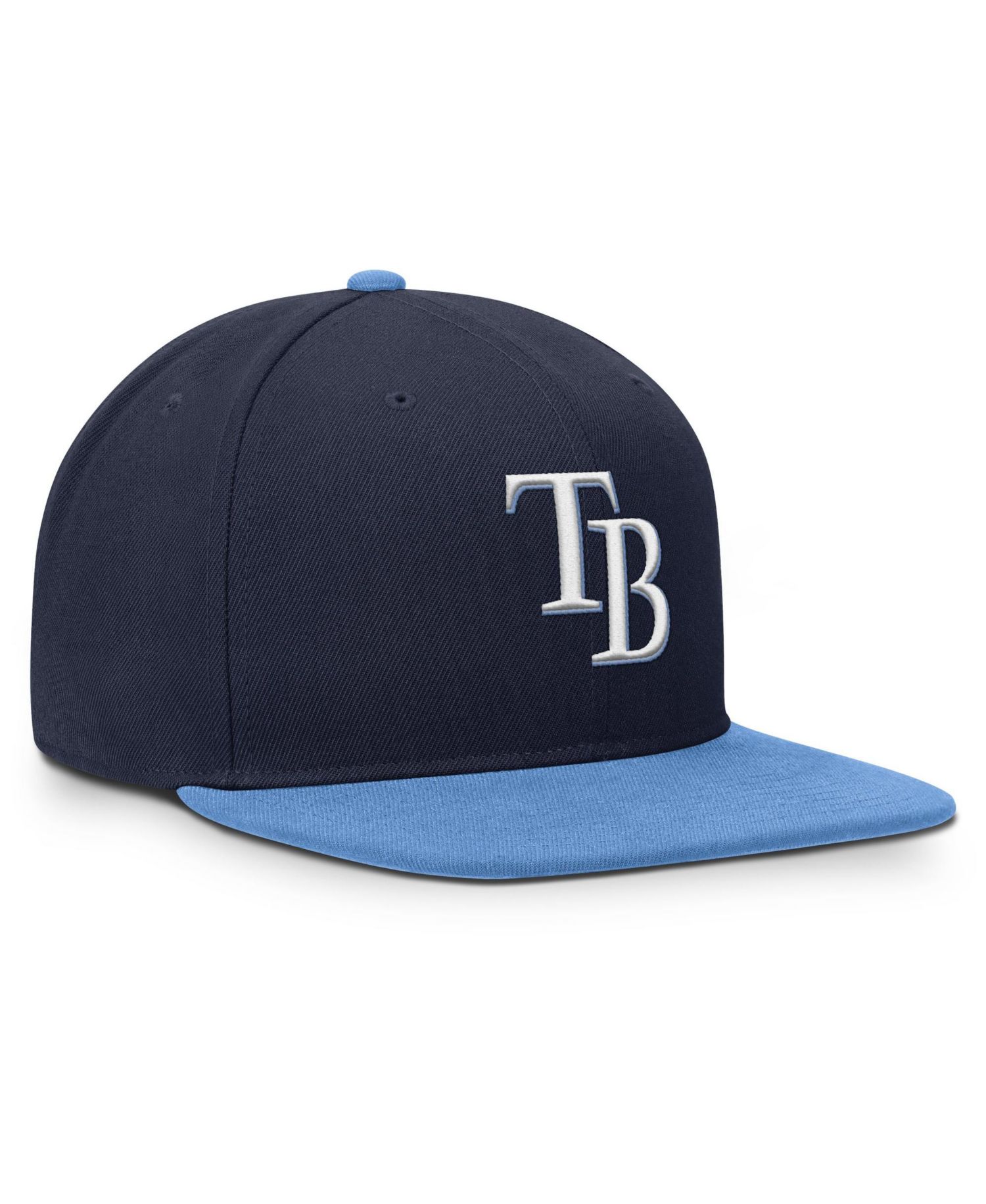 Men's Navy/Light Blue Tampa Bay Rays Primetime Pro Dri-FIT snapback Hat