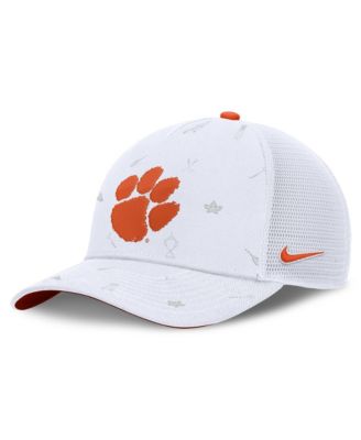 Men's and Women's White Clemson Tigers Country Club Golfin' Rise Trucker Adjustable Hat