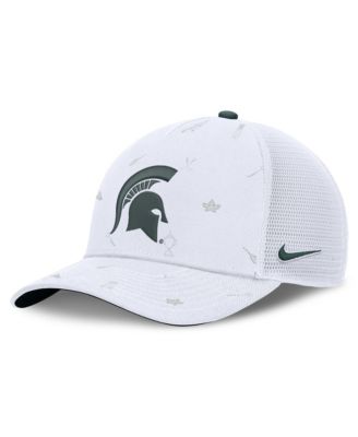 Men's and Women's White Michigan State Spartans Country Club Golfin' Rise Trucker Adjustable Hat