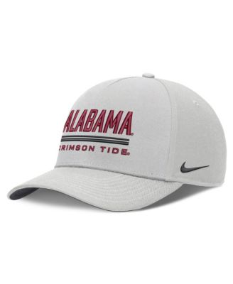 Men's Gray Alabama Crimson Tide 2026 Sideline Dri-FIT Rise Adjustable Hat