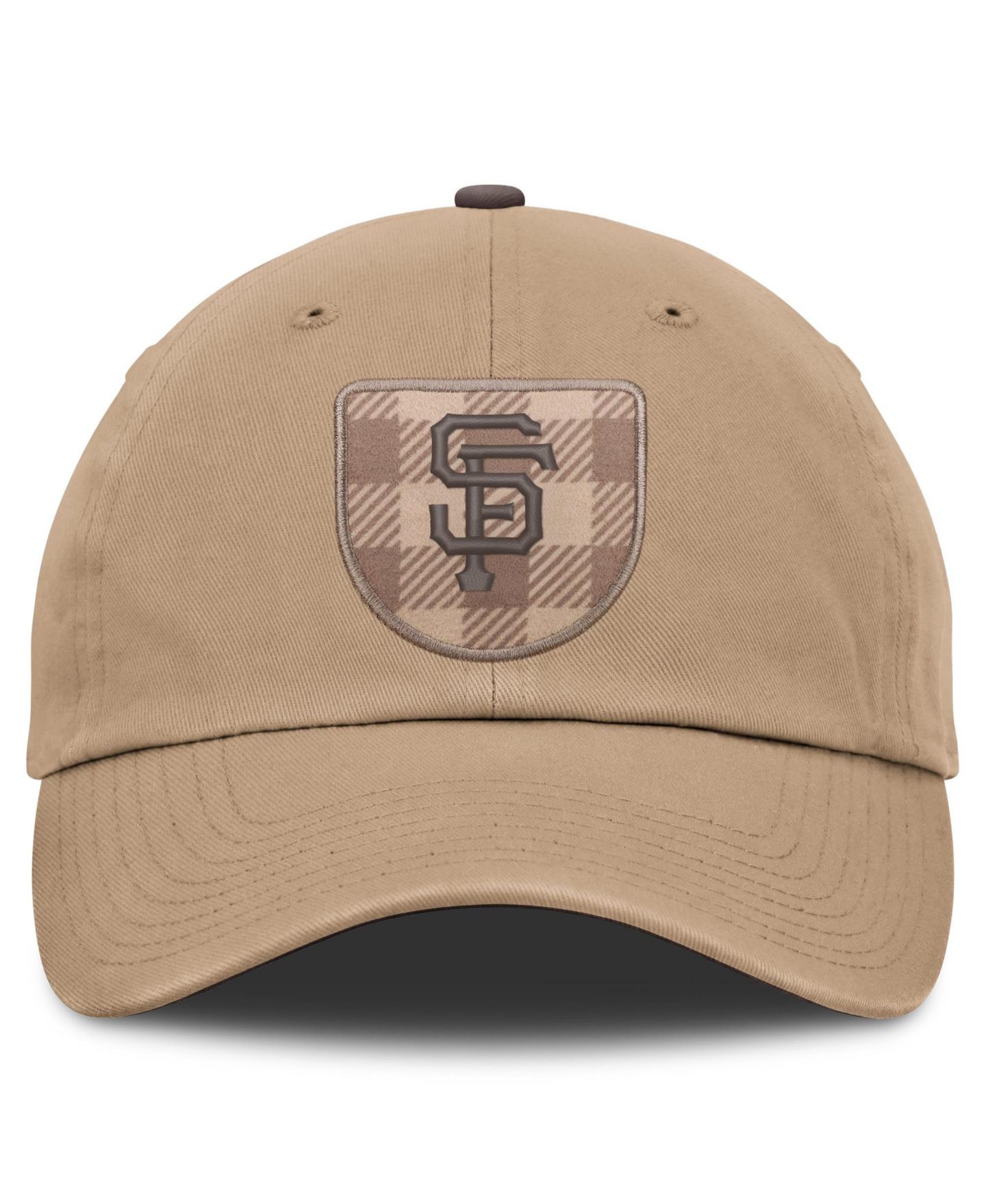 Мужская кепка Nike Light Brown San Francisco Giants Statement Club Adjustable Hat — фото 2