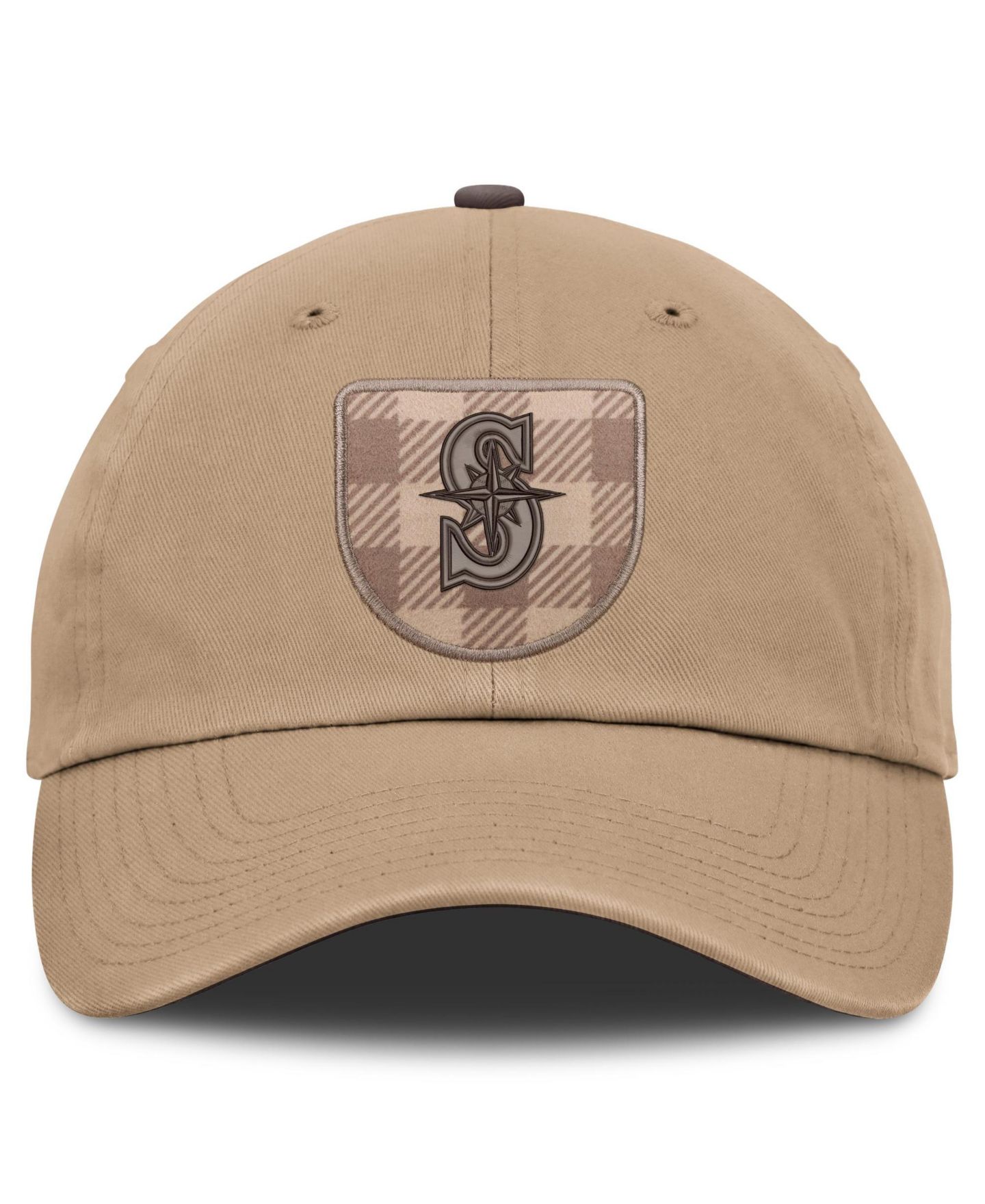 Мужская кепка Nike Light Brown Seattle Mariners Statement Club Adjustable Hat — фото 2