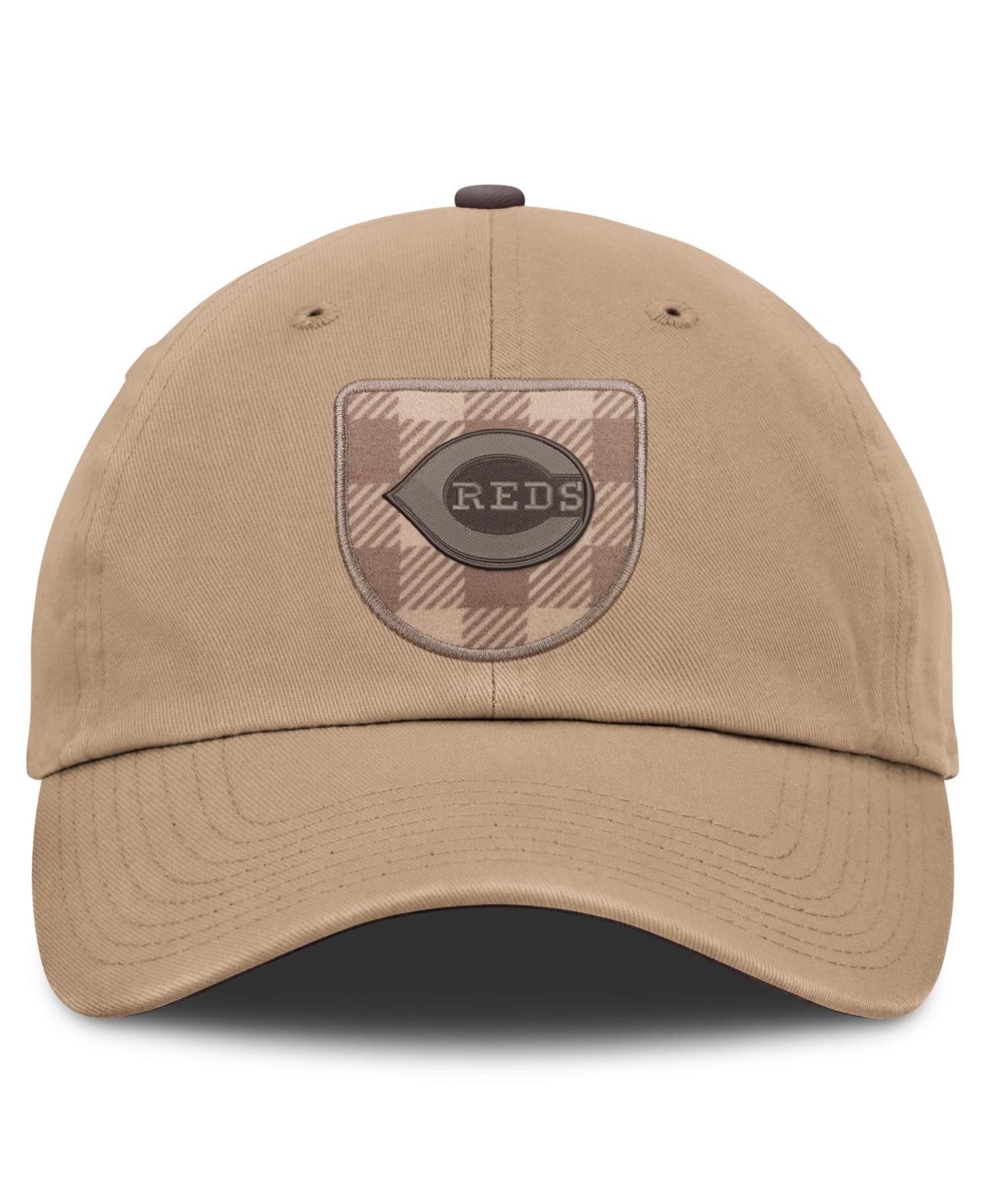 Men's Light Brown Cincinnati Reds Statement Club Adjustable Hat