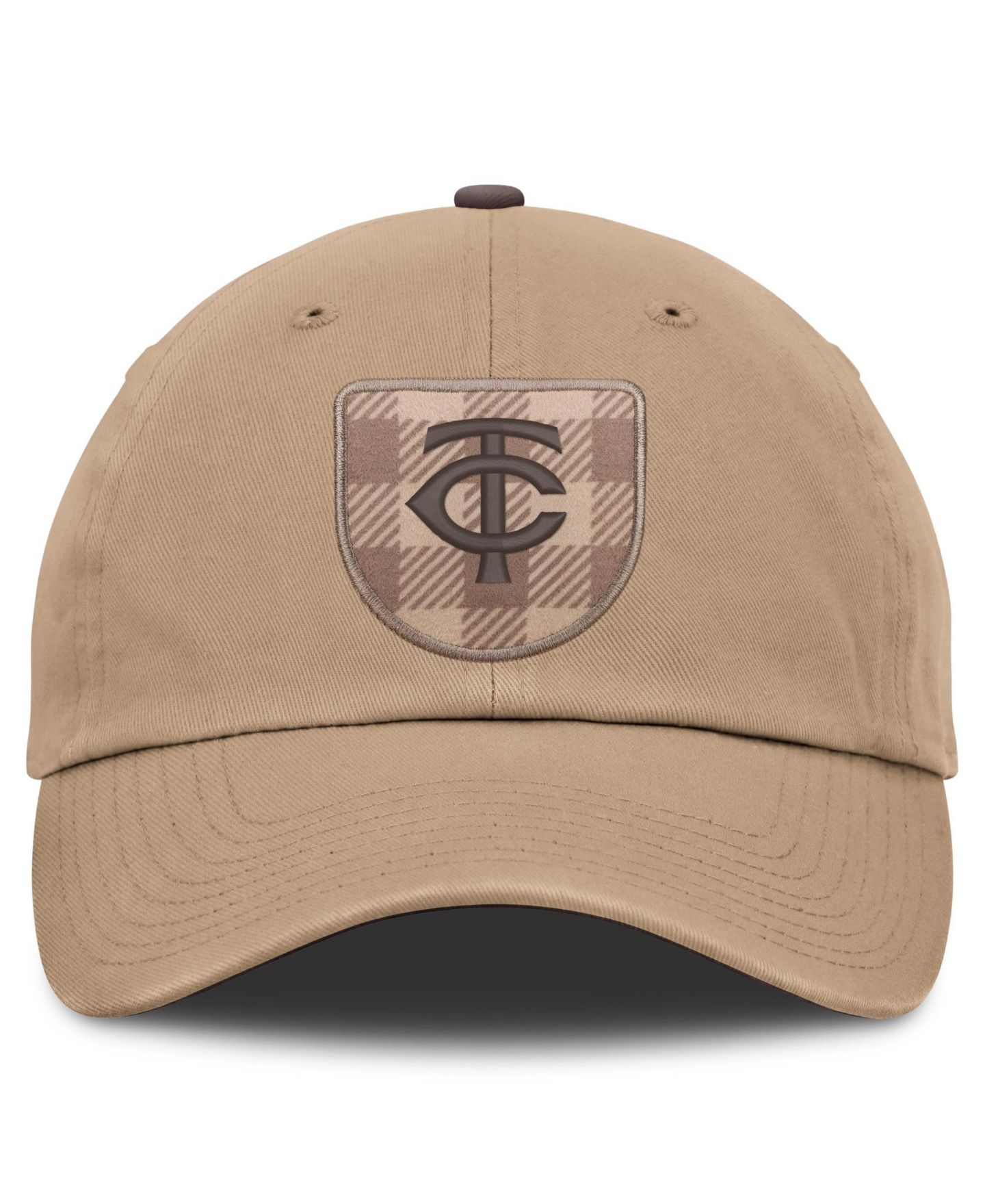 Мужская кепка Nike Light Brown Minnesota Twins Statement Club Adjustable Hat — фото 2