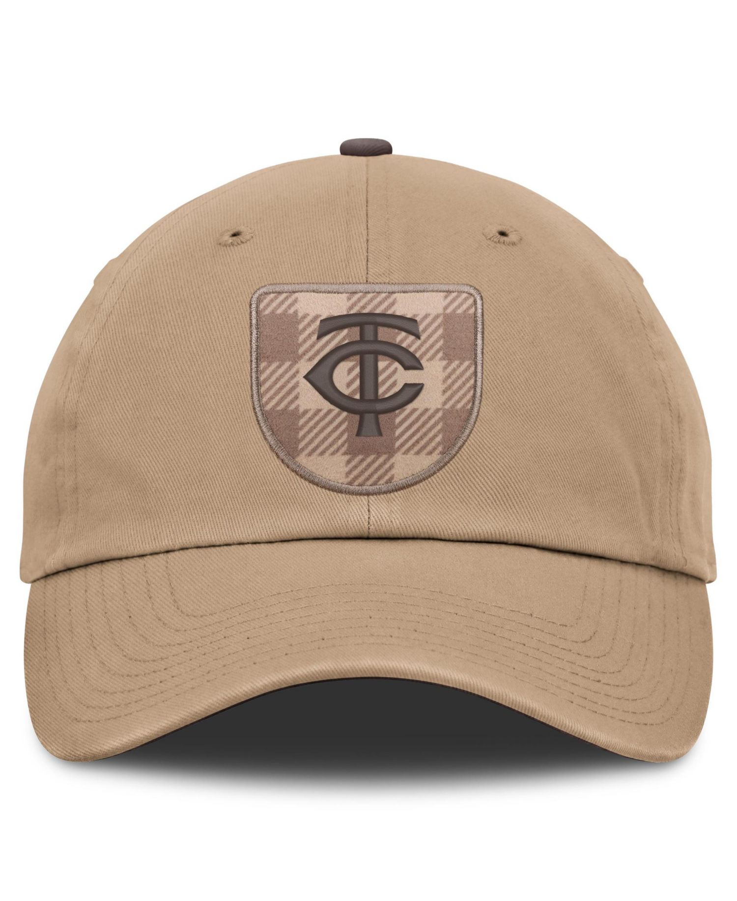 Men's Light Brown Minnesota Twins Statement Club Adjustable Hat