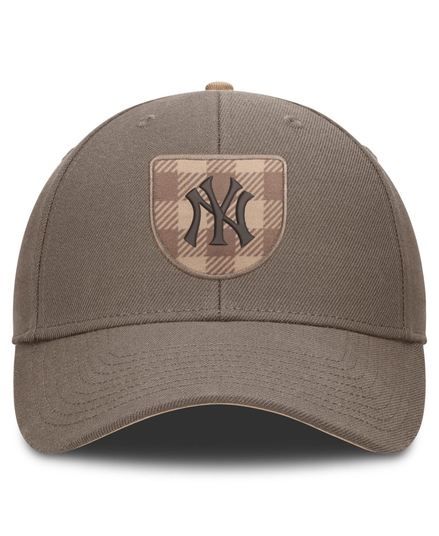 Men's Brown New York Yankees Statement Rise Adjustable Hat