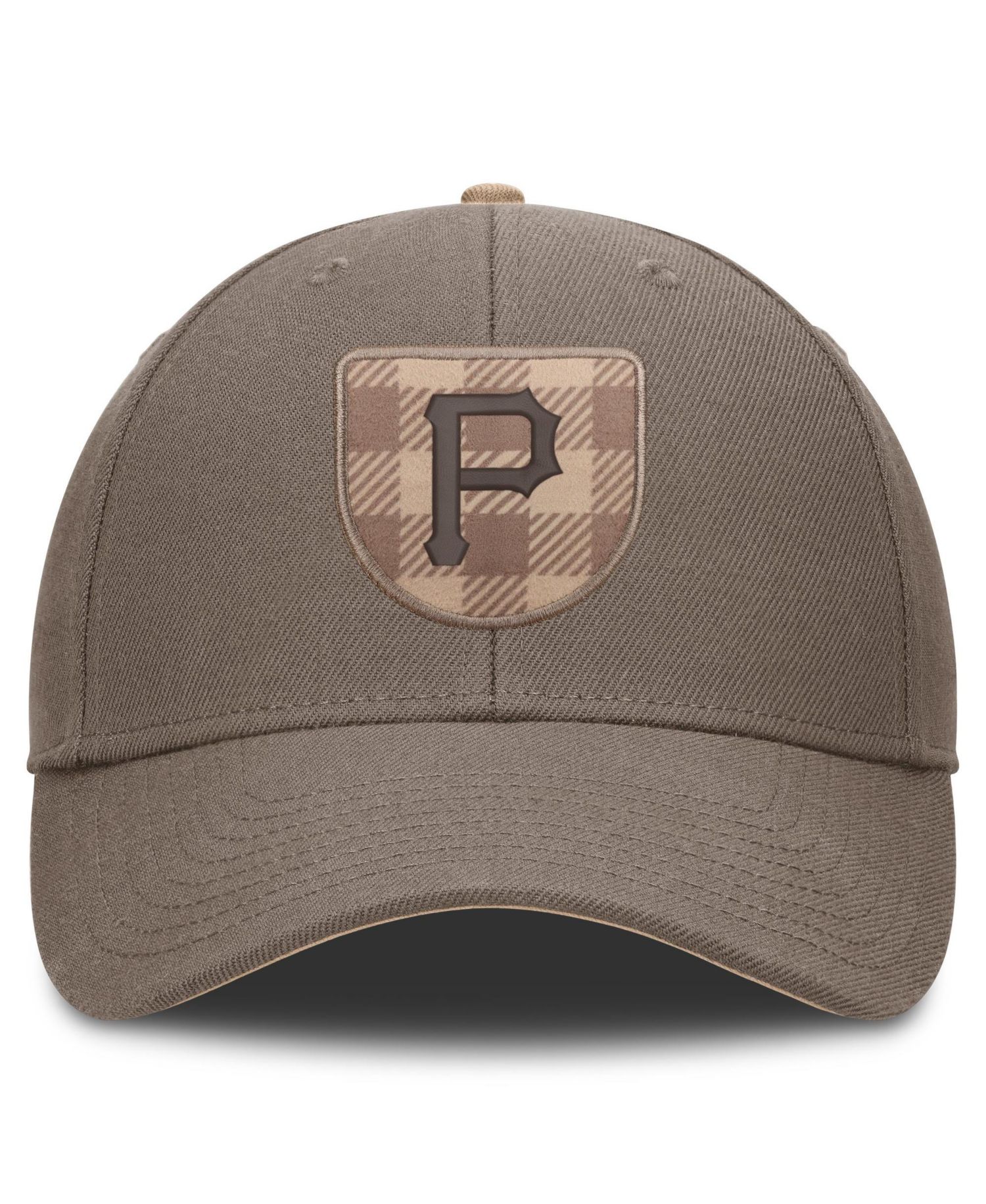Men's Brown Pittsburgh Pirates Statement Rise Adjustable Hat