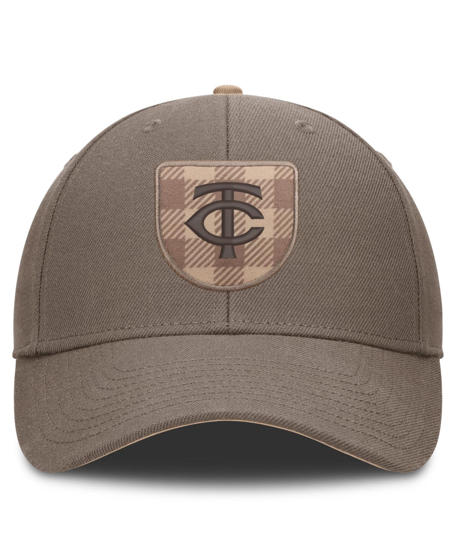 Men's Brown Minnesota Twins Statement Rise Adjustable Hat