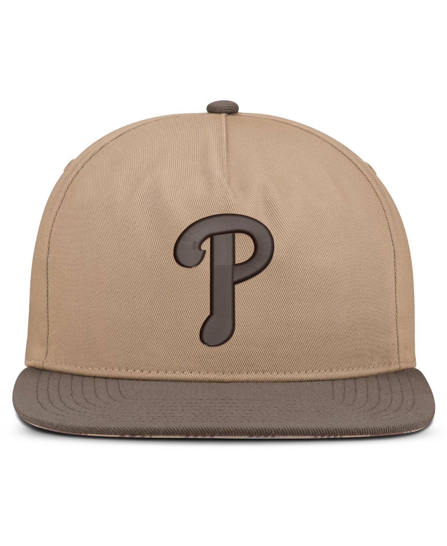 Men's Light Brown Philadelphia Phillies Statement Adjustable Hat