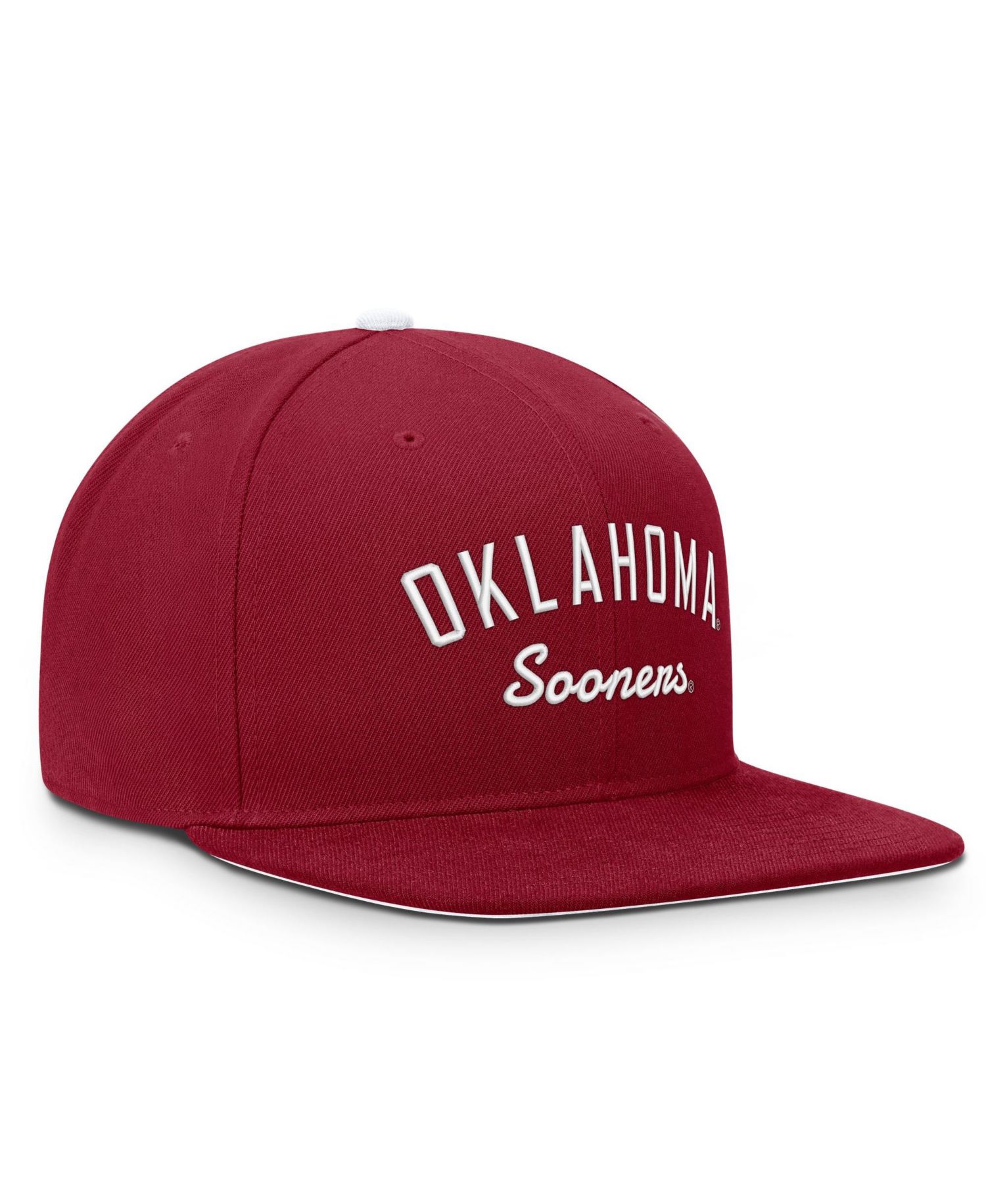 Men's Crimson Oklahoma Sooners Legacy snapback Hat