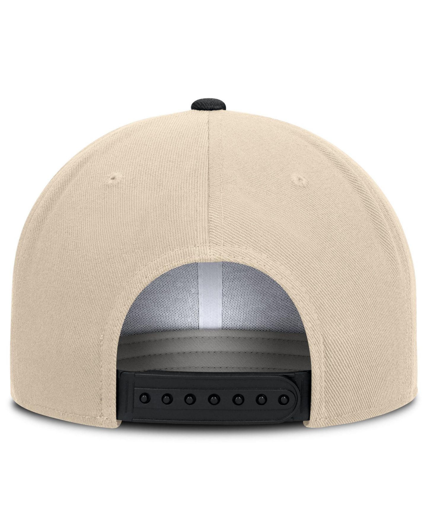 Кепка Nike Natural/Black Iowa Hawkeyes Campus Prep snapback Hat — фото 4