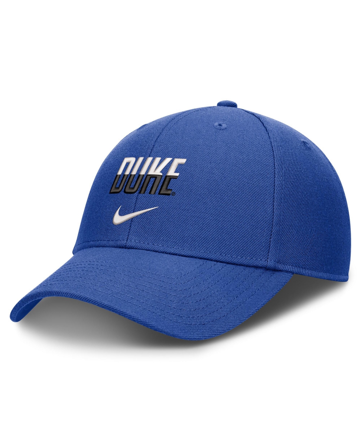 Men's and Women's Nike Royal Duke Blue Devils 2026 On-Field Gameday Rise Adjustable Hat