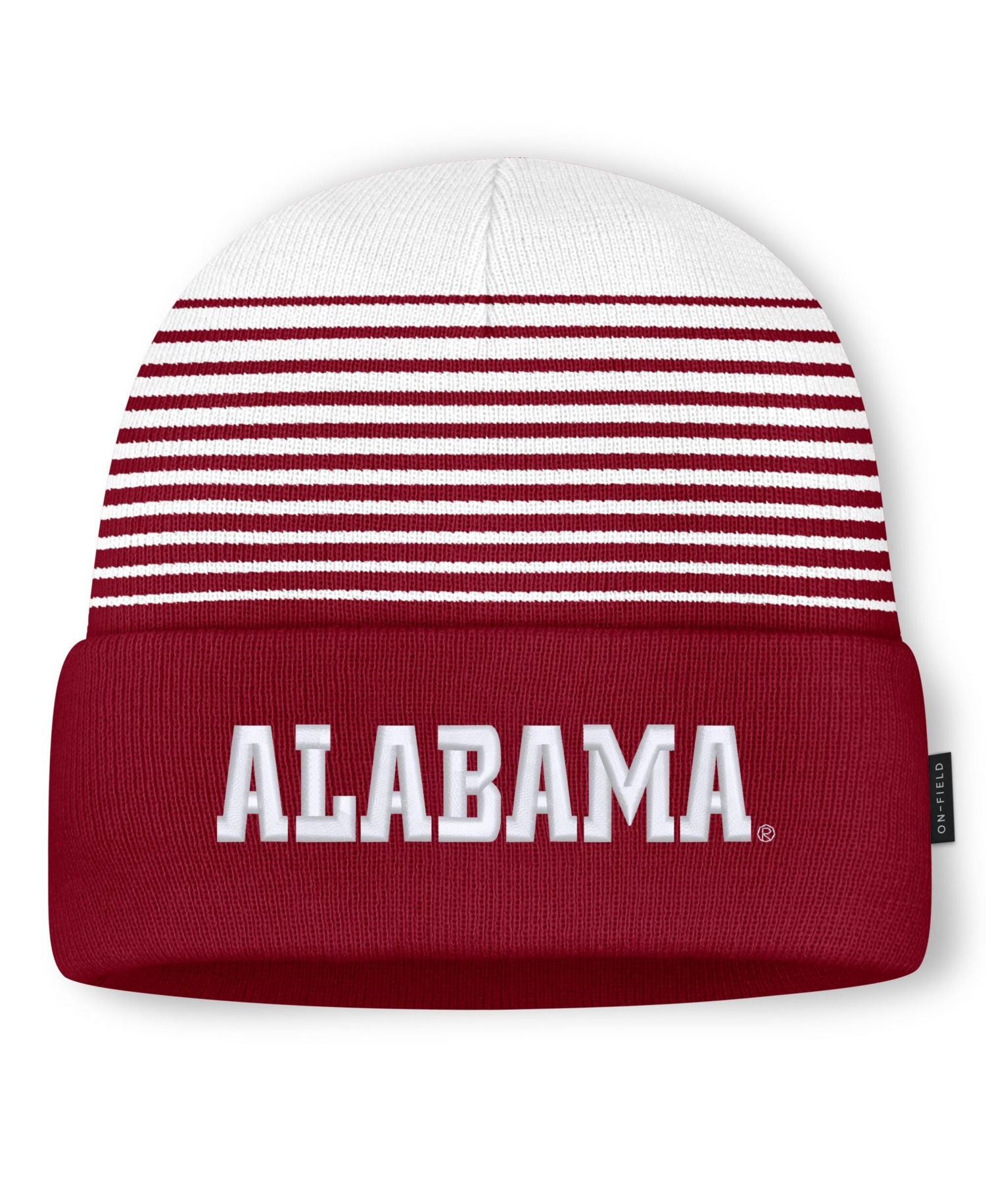 Men's and Women's Crimson/White Alabama Crimson Tide On-Field Utility Knit Hat