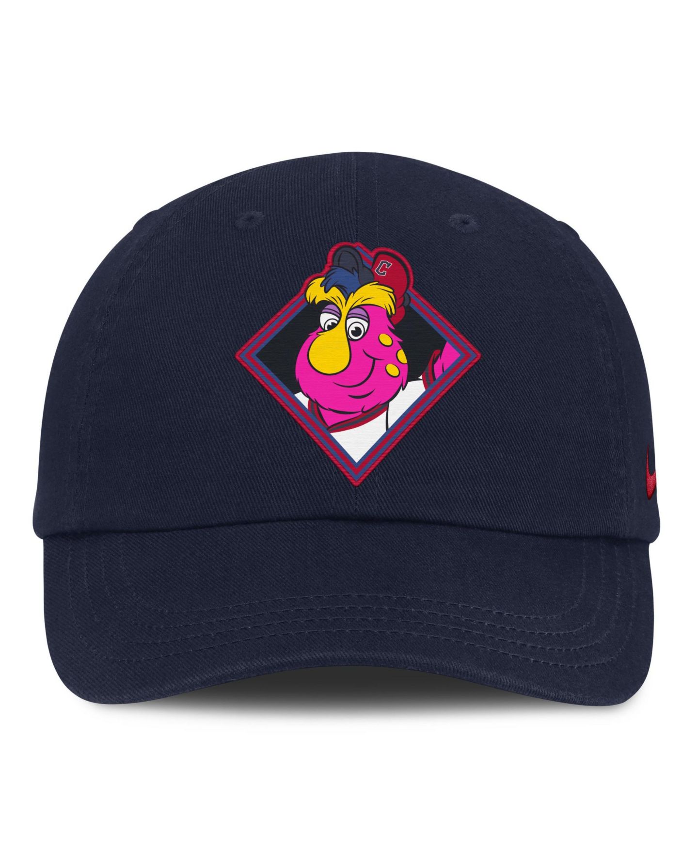 Кепка Nike Navy Cleveland Guardians Mascot Club Flex Hat для малышей — фото 2