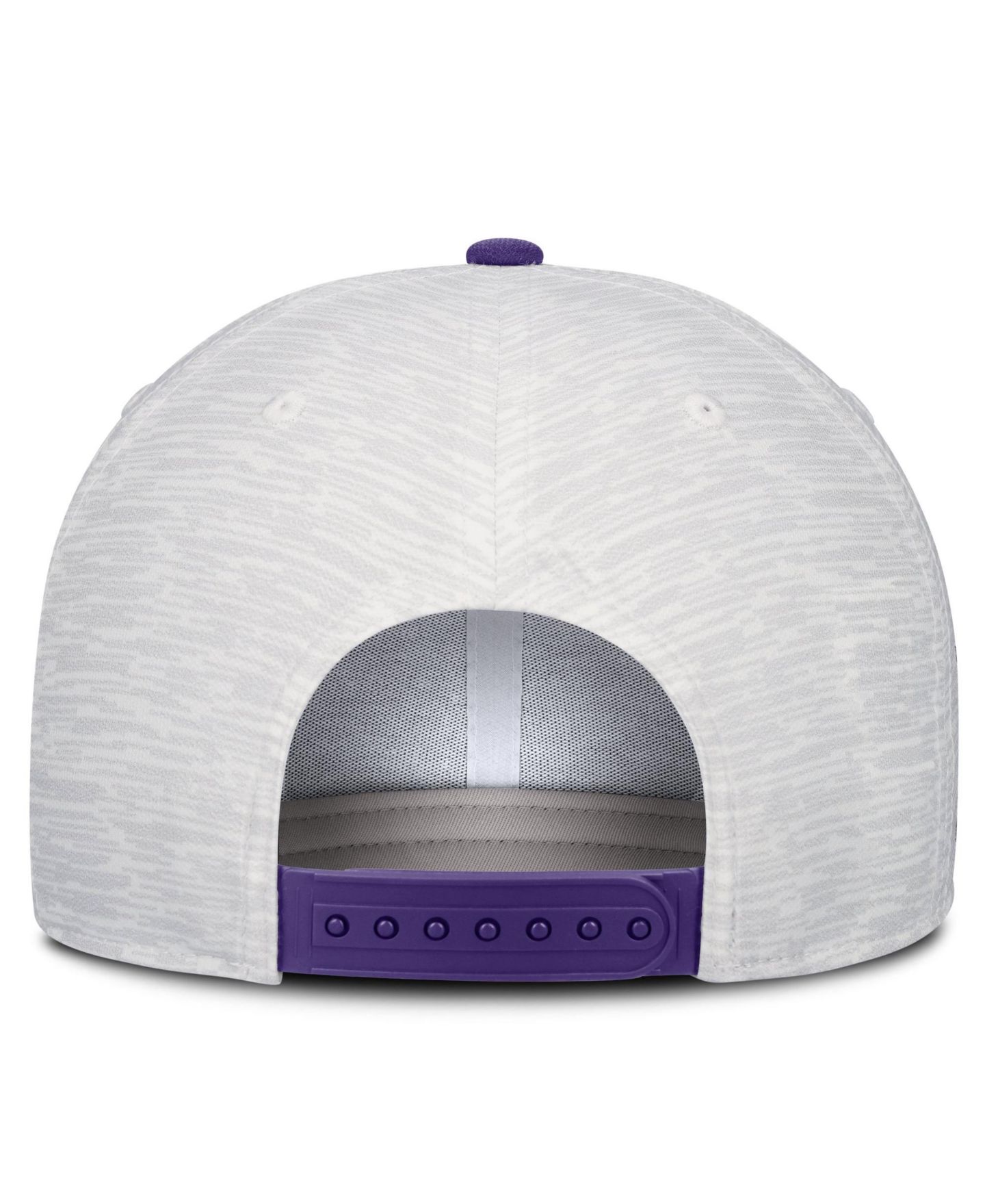 Кепка Nike White/Purple LSU Tigers Primetime Rise Adjustable Hat — фото 4