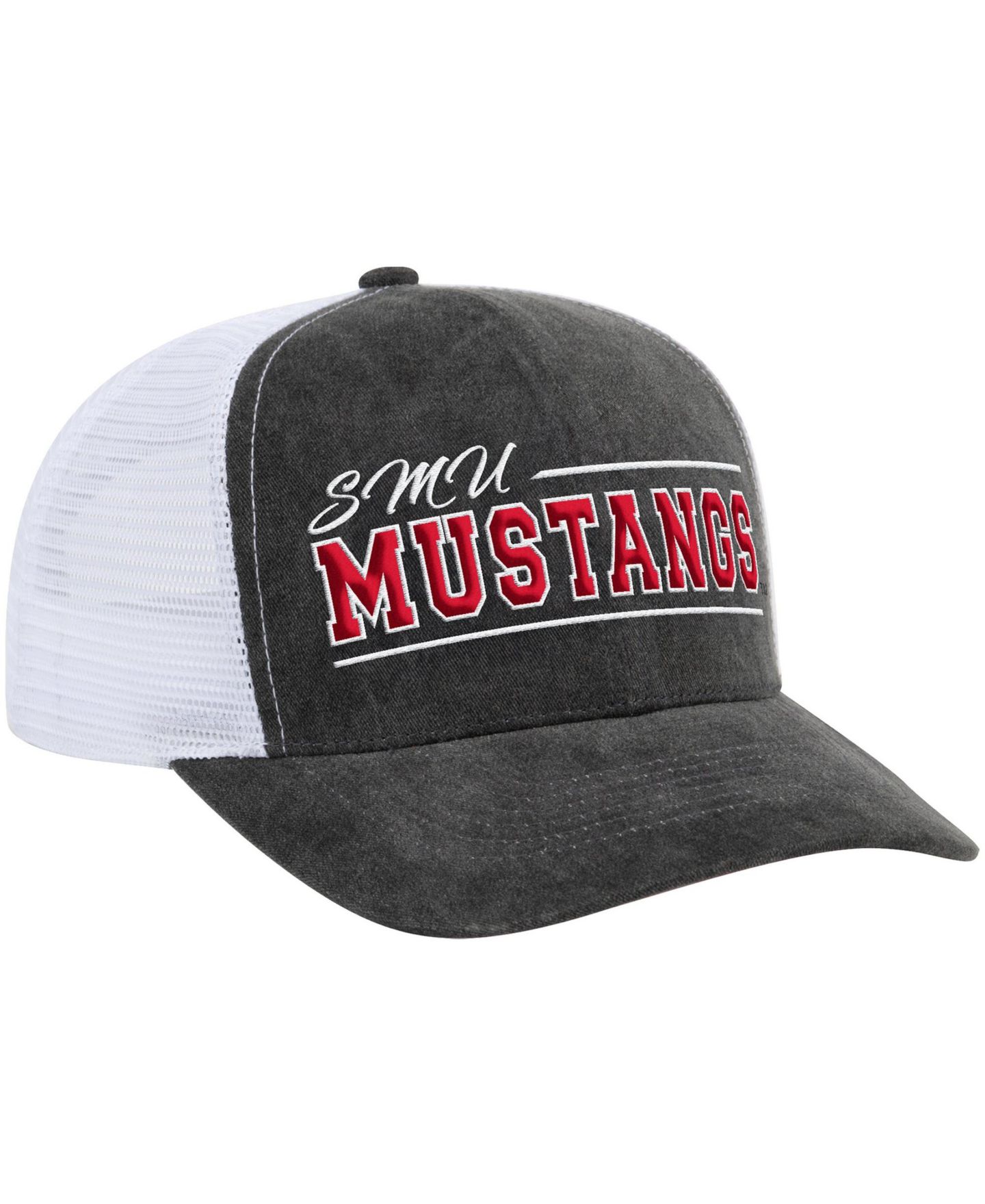 Кепка Colosseum Gray Syracuse Orange Billy 2400 Adjustable Trucker Hat — фото 3