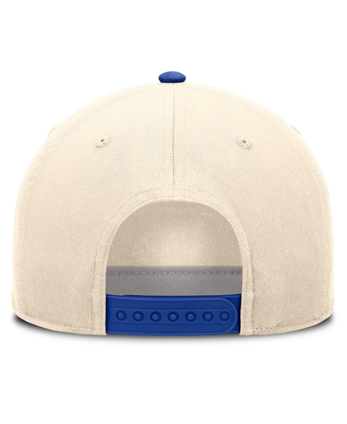 Кепка Nike Natural/Royal Kentucky Wildcats Campus Prep Rise Adjustable Hat — фото 4