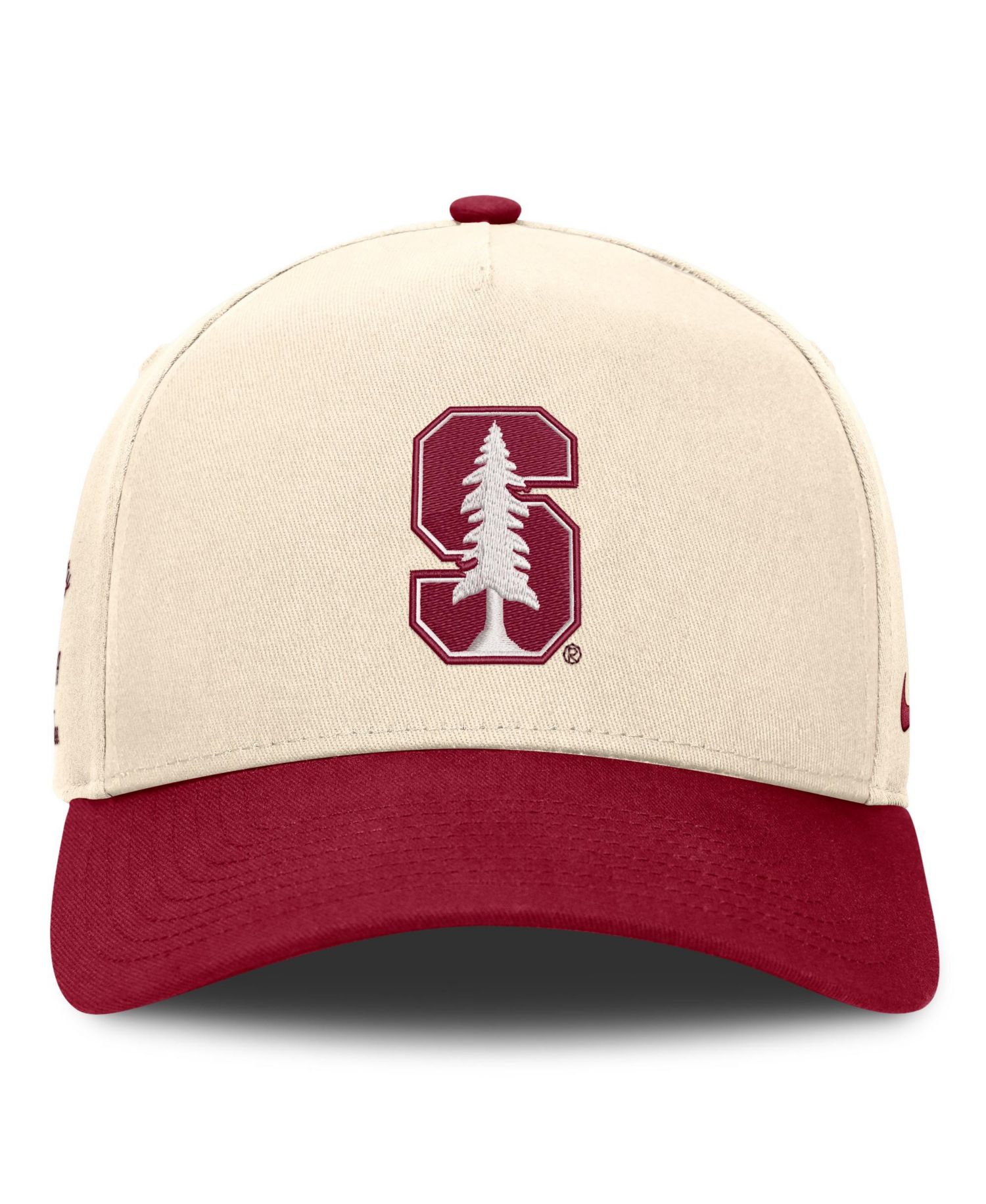 Men's and Women's Natural/Cardinal Stanford Cardinal Campus Prep Rise Adjustable Hat