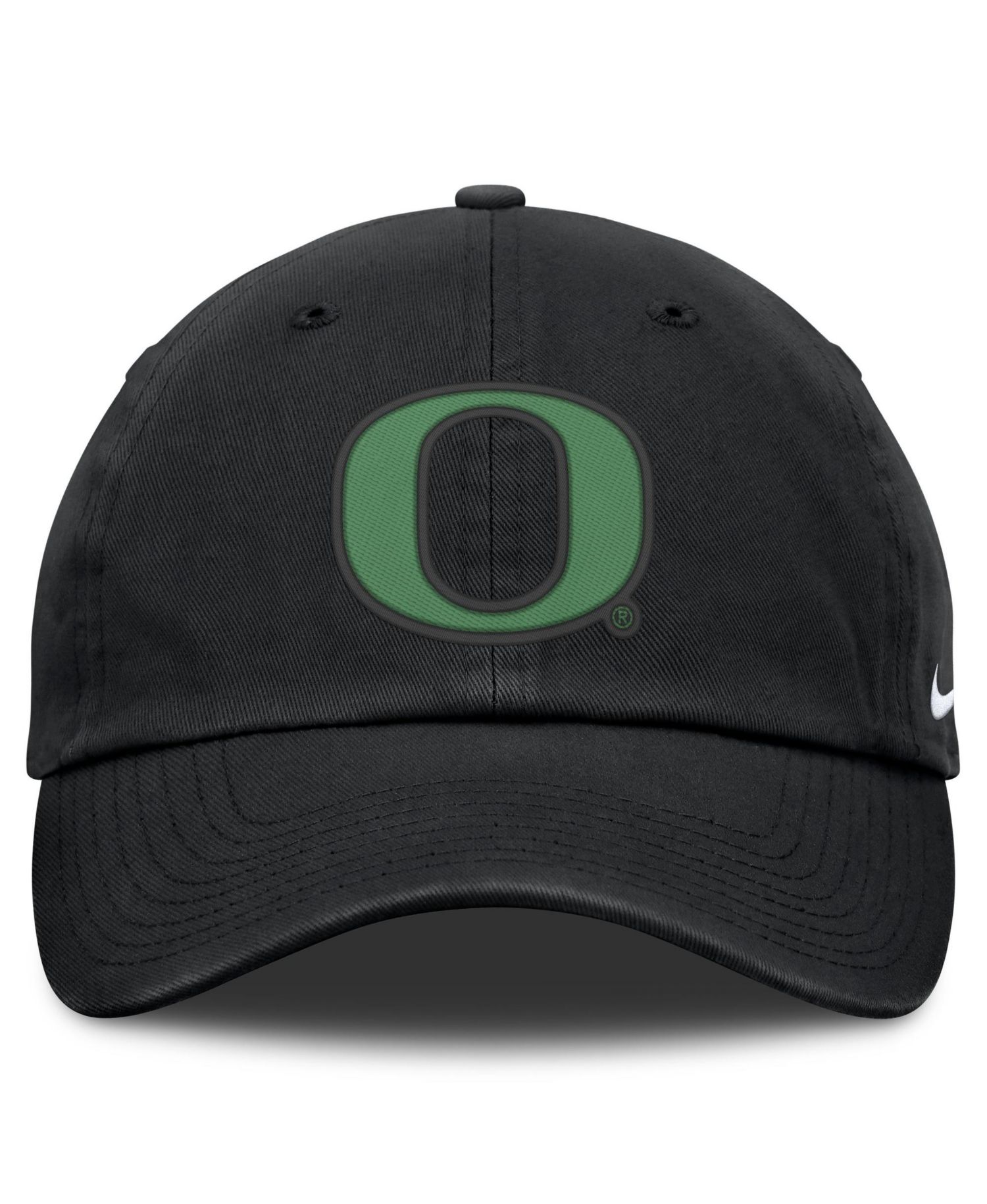Men's Black Oregon Ducks Club Dri-FIT Adjustable Hat